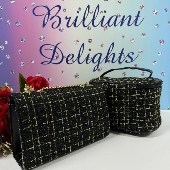 SOLD CROSSBODY & VANITY BAG SET - Picture 6 of 9